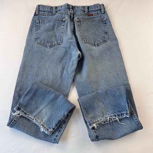 Rustler Vintage Blue Jeans Men's size 29X30 - Picture 3 of 11